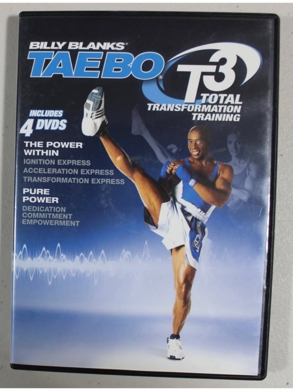 Billy Blanks Tae Bo T3: Total Transformation Training 4-DVD Set - Used
